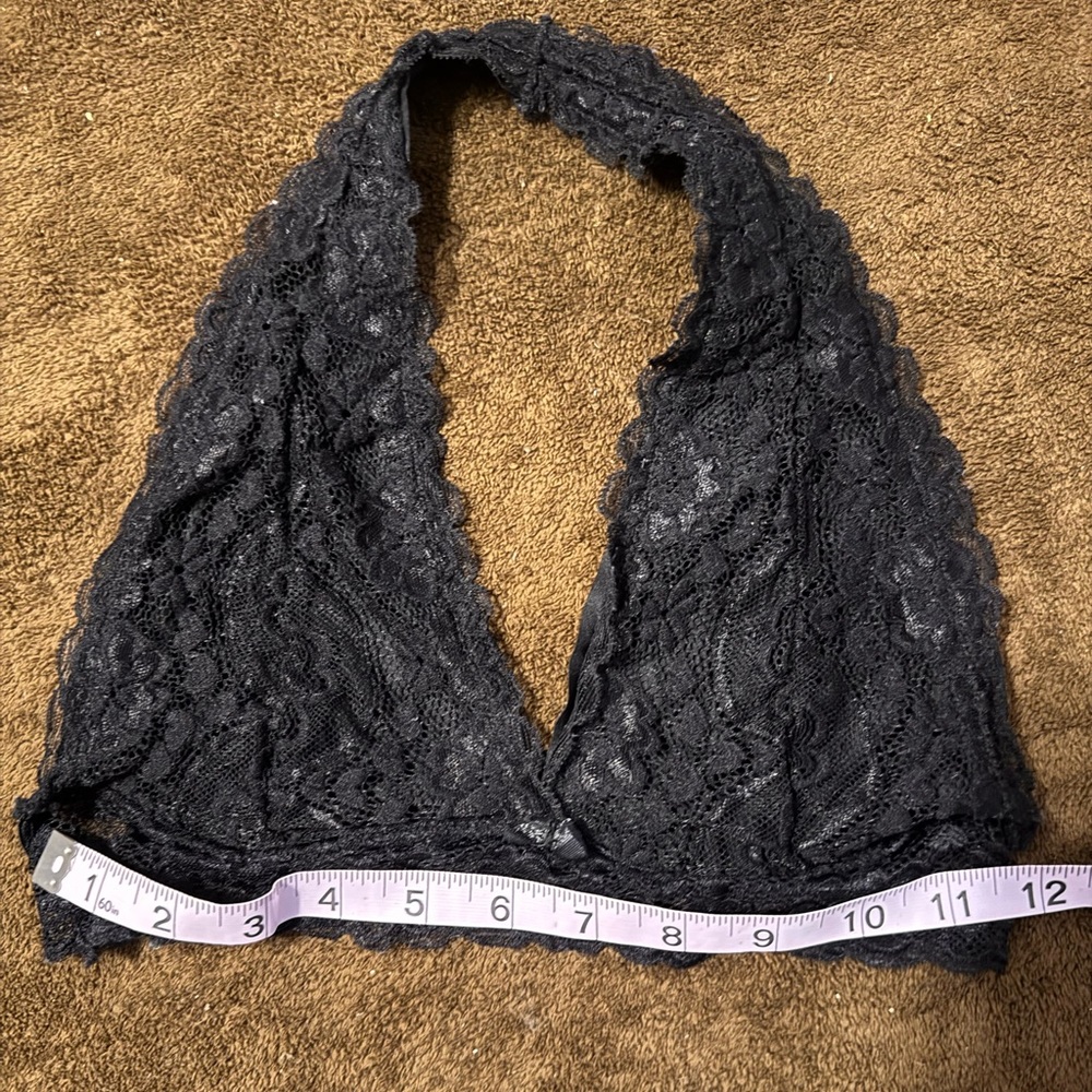Elegant Black Lace Bralette
